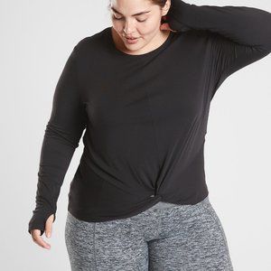 Athleta Essence Twist Front Long Sleeve